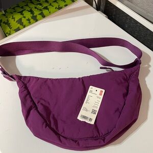 Uniqlo Purple Crossbody Bag